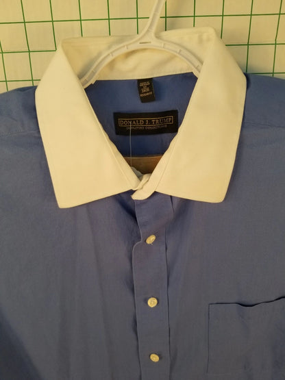 Donald J Trump Signature Collection Button Up Small