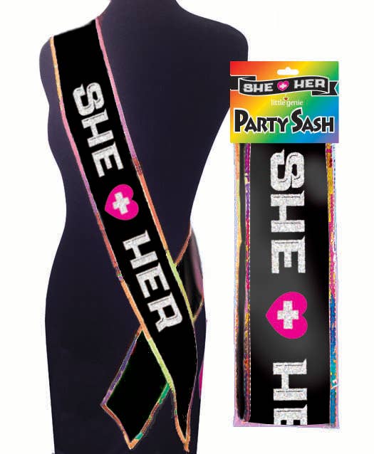 Little Genie Productions - ***SALE*** She+ Her Sash