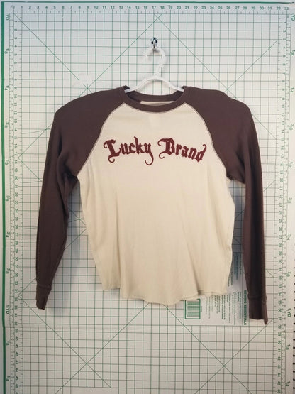 Lucky Brand Raglan Tee Medium