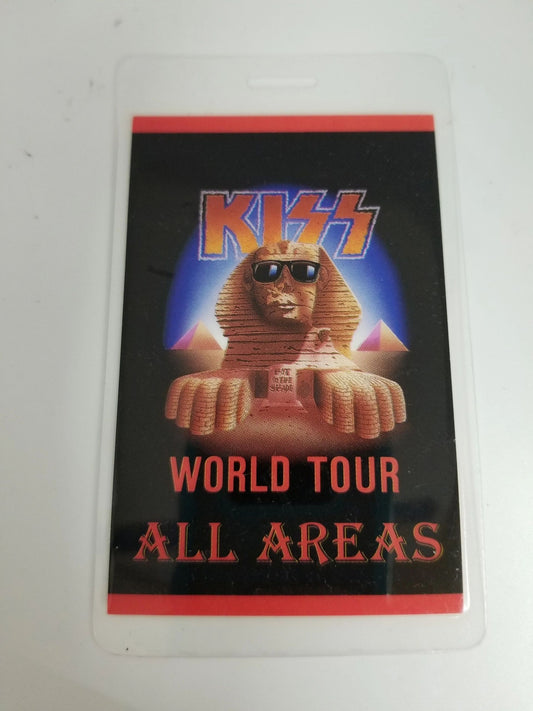 KISS World Tour Backstage Pass