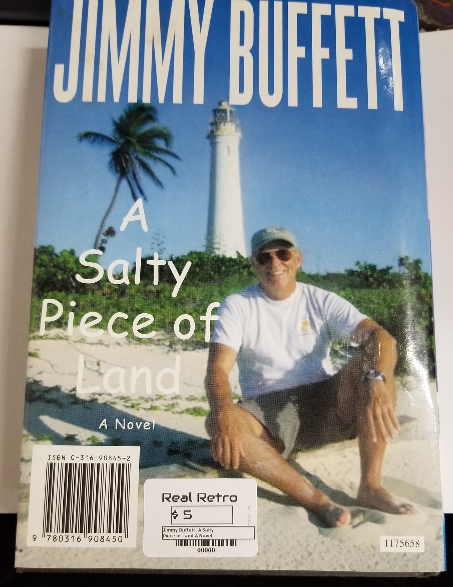 Jimmy Buffett "A Salty Piece of Land" A novel