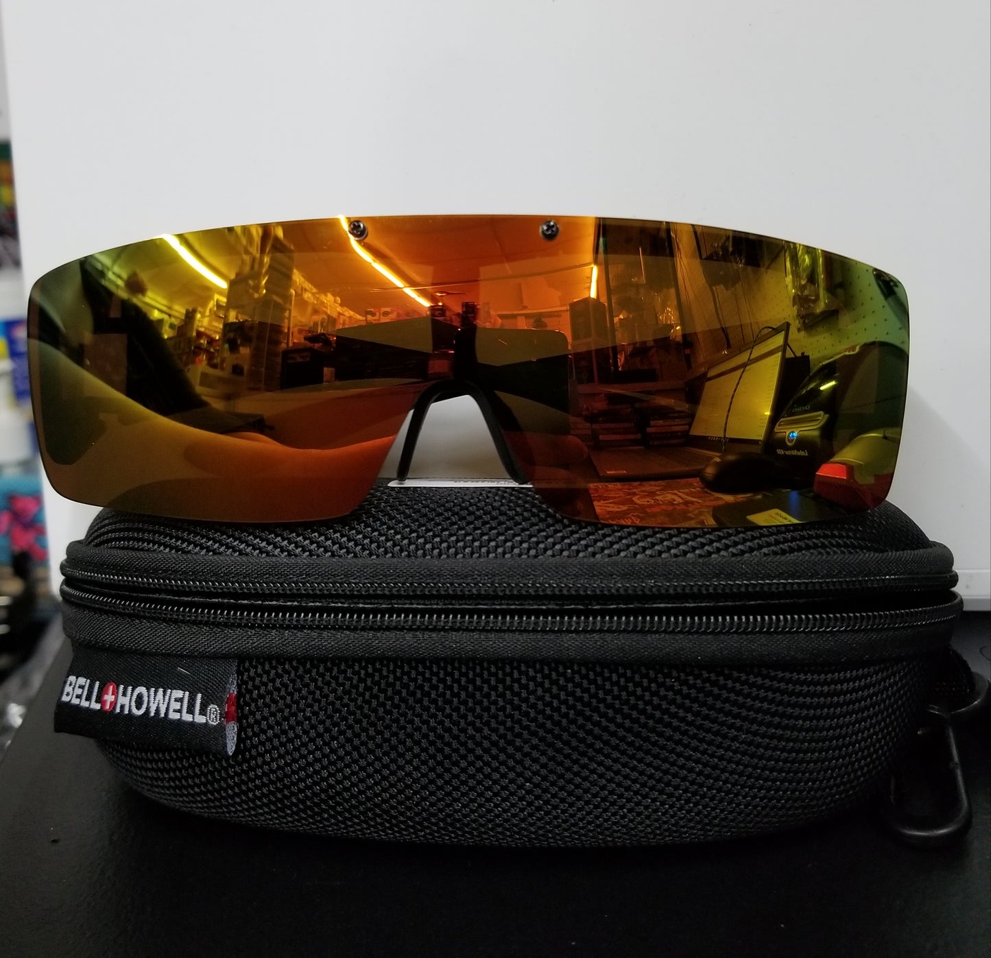 Bell Howell Sunglasses and case