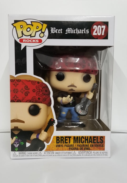 Funko POP! Rocks: Bret Michaels #207