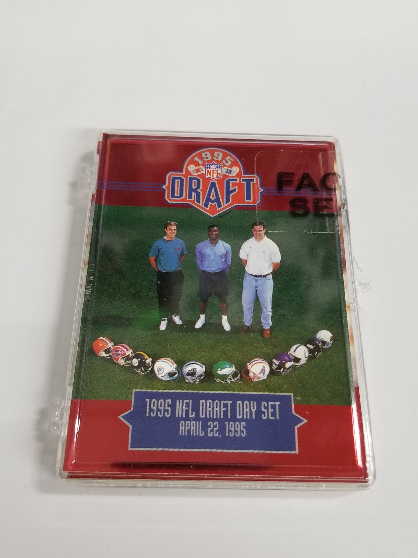 NFL 1995 "SEALED" Draft Day Collector Cards