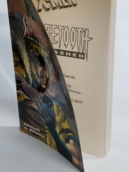 Marvel X-Men Sabretooth Unleashed 1995 Book