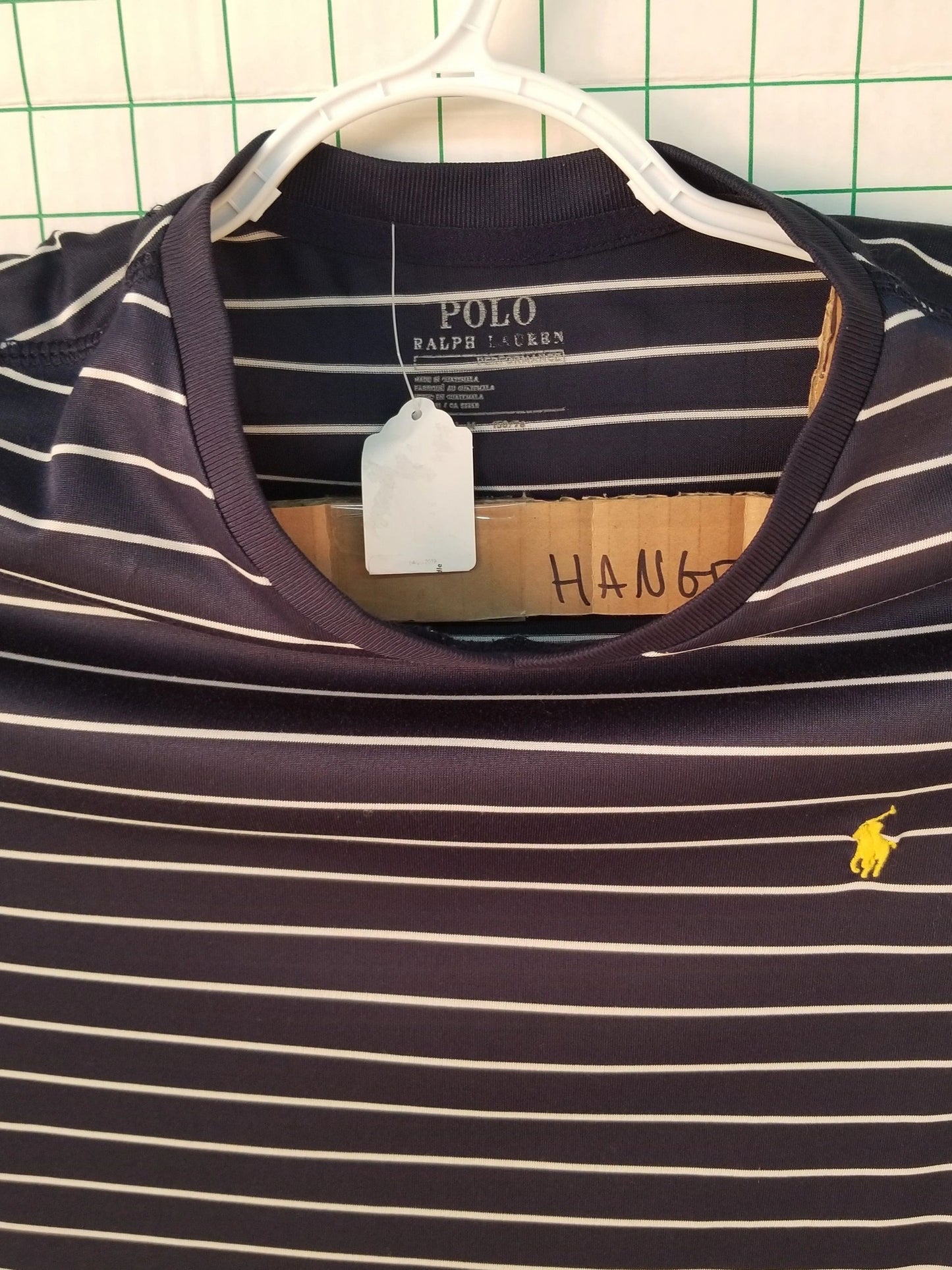 Polo Ralph Lauren Blue Striped Tee M