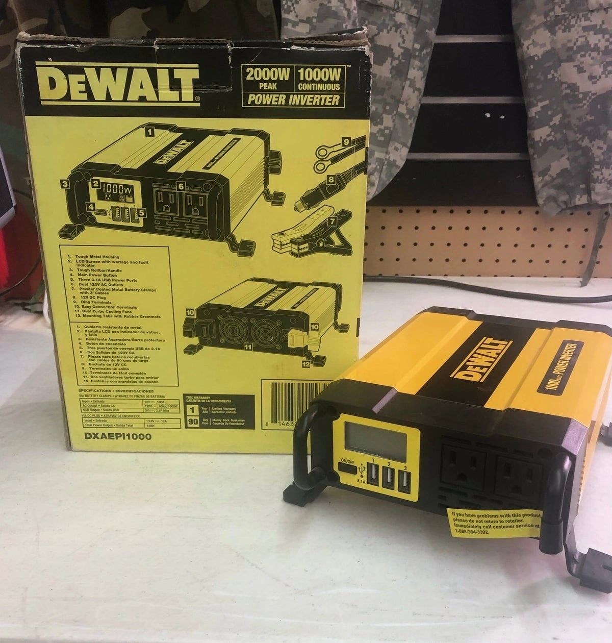 Dewalt 1000W Power Inverter