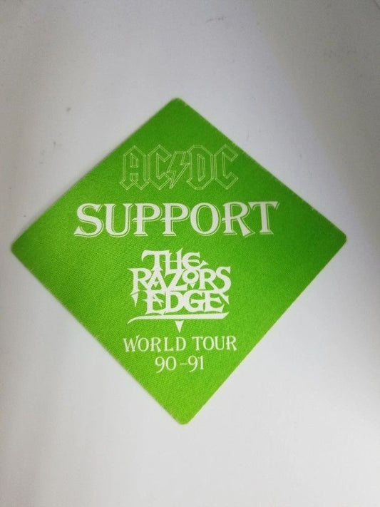 AC/DC The Razor's Edge World Tour 90-91 Backstage Pass