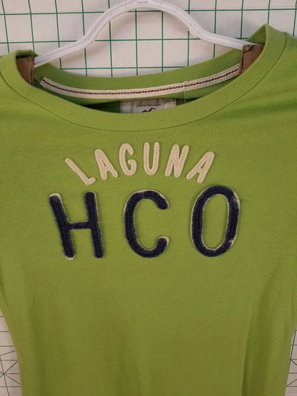 Hollister "Laguna HCO" Green Tee L