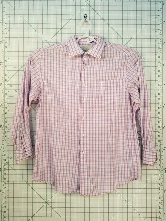 Tommy Bahama Plaid Long Sleeve Button Up