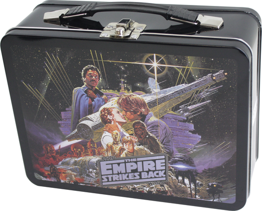 Square Deal Recordings & Supplies - Tin Tote Lunch Box - Star Wars Empire Strikes Back