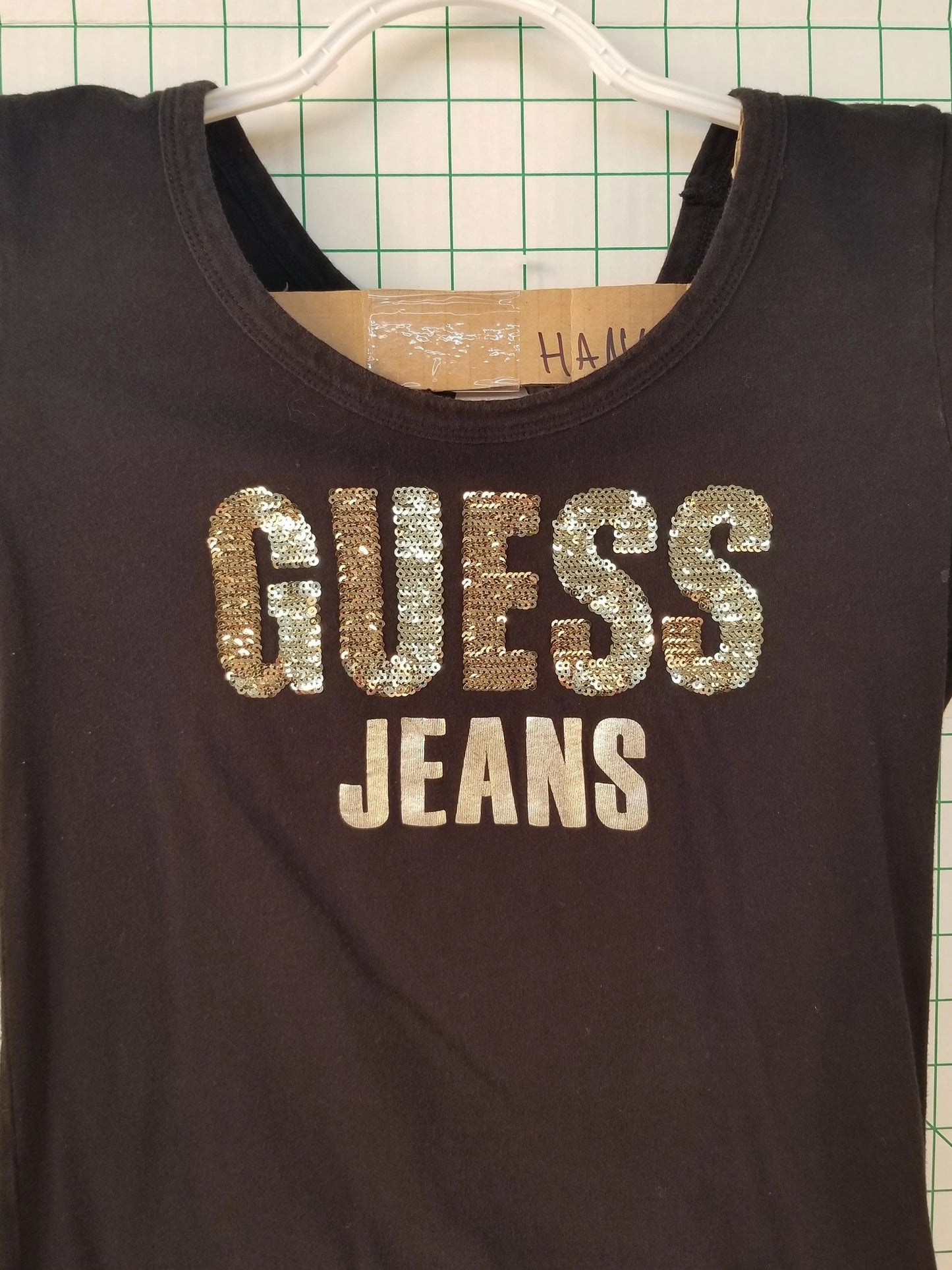 Guess Jeans Black Top Small