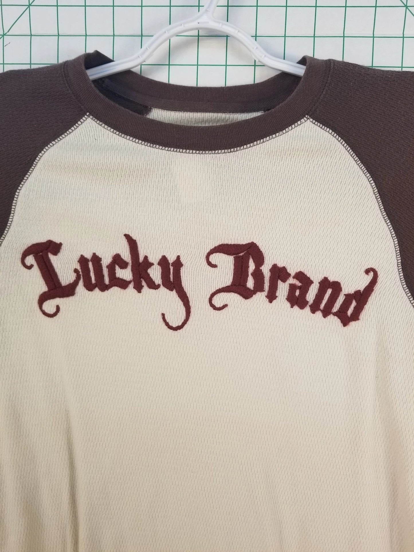 Lucky Brand Raglan Tee Medium