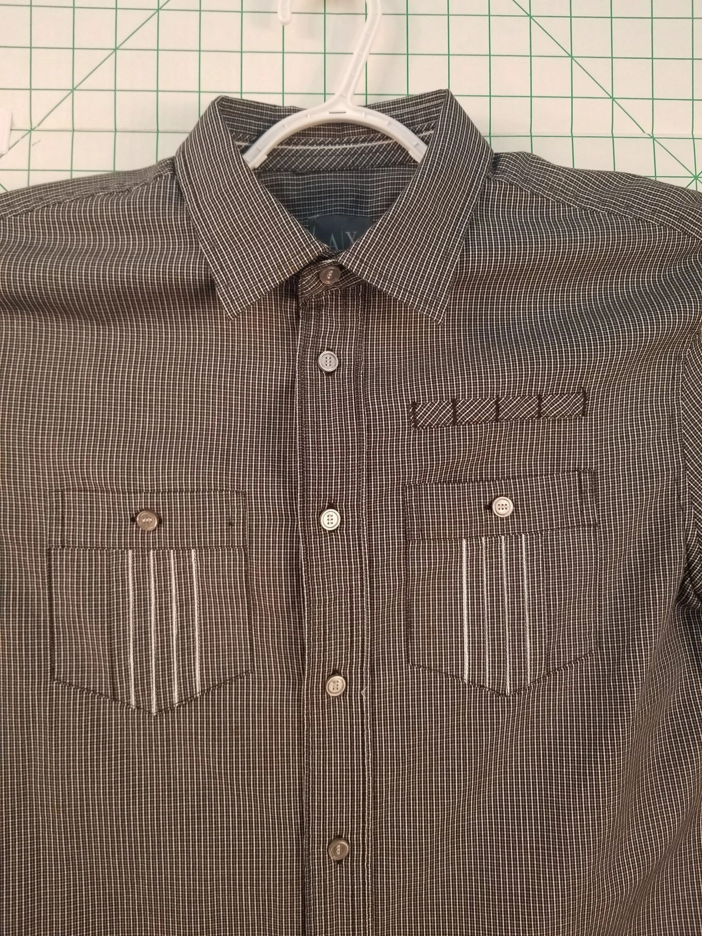 Armani Exchange Short Sleeve Button Up