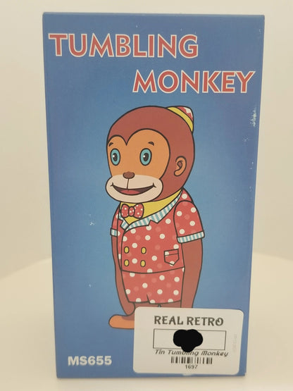 Tin "Tumbling Monkey" Wind-up Collector's Toy