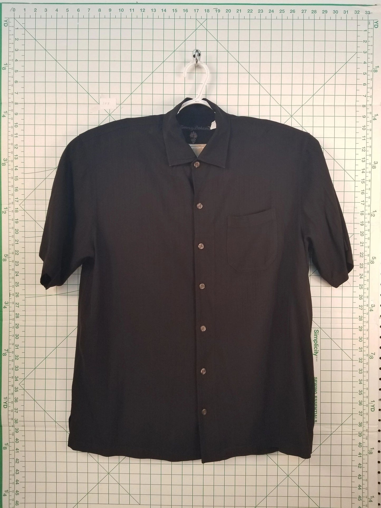 Tommy Bahama Silk Short Sleeve Button Up