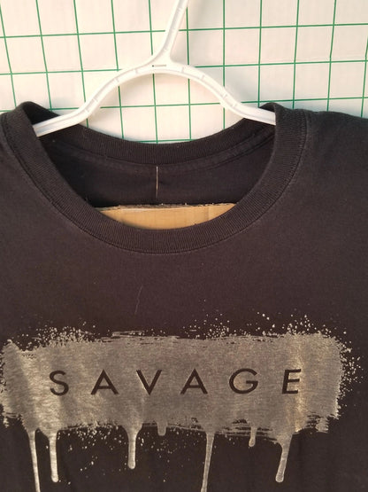 Savage Graphic Tee Black XL