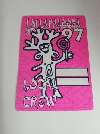 Lollapalooza '97 Backstage Pass