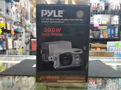 Pyle 3-way Weatherproof Mini Box Speaker System