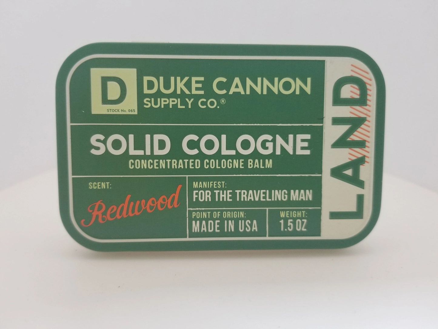 Duke Cannon Supply Co. "Redwood" Concentrated Cologne "LAND"