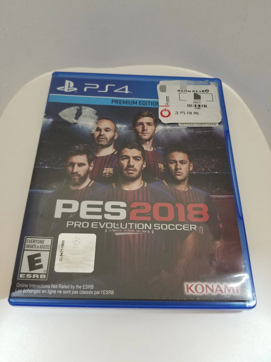 Preowned Pro Evolution Soccer 2018 (PS4)