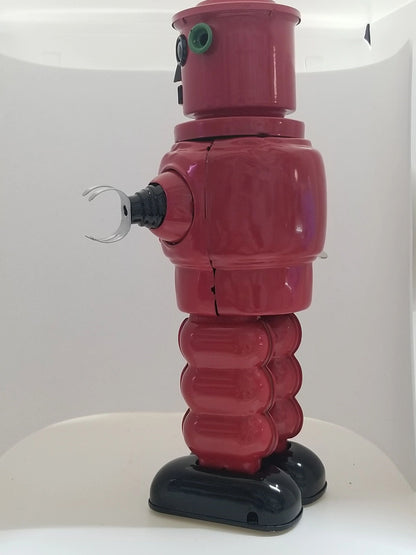 Big Red Tin Robot Wind-up Collector's Toy