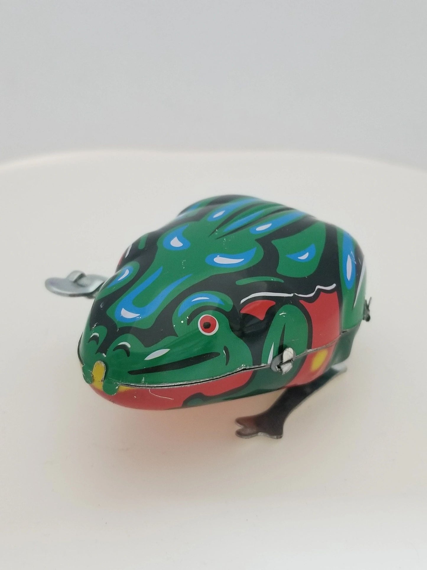 Tin Jumping Frog Wind-up Collector's Toy