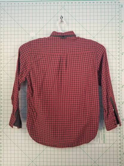 Tommy Bahama Jeans Red Plaid Button Down