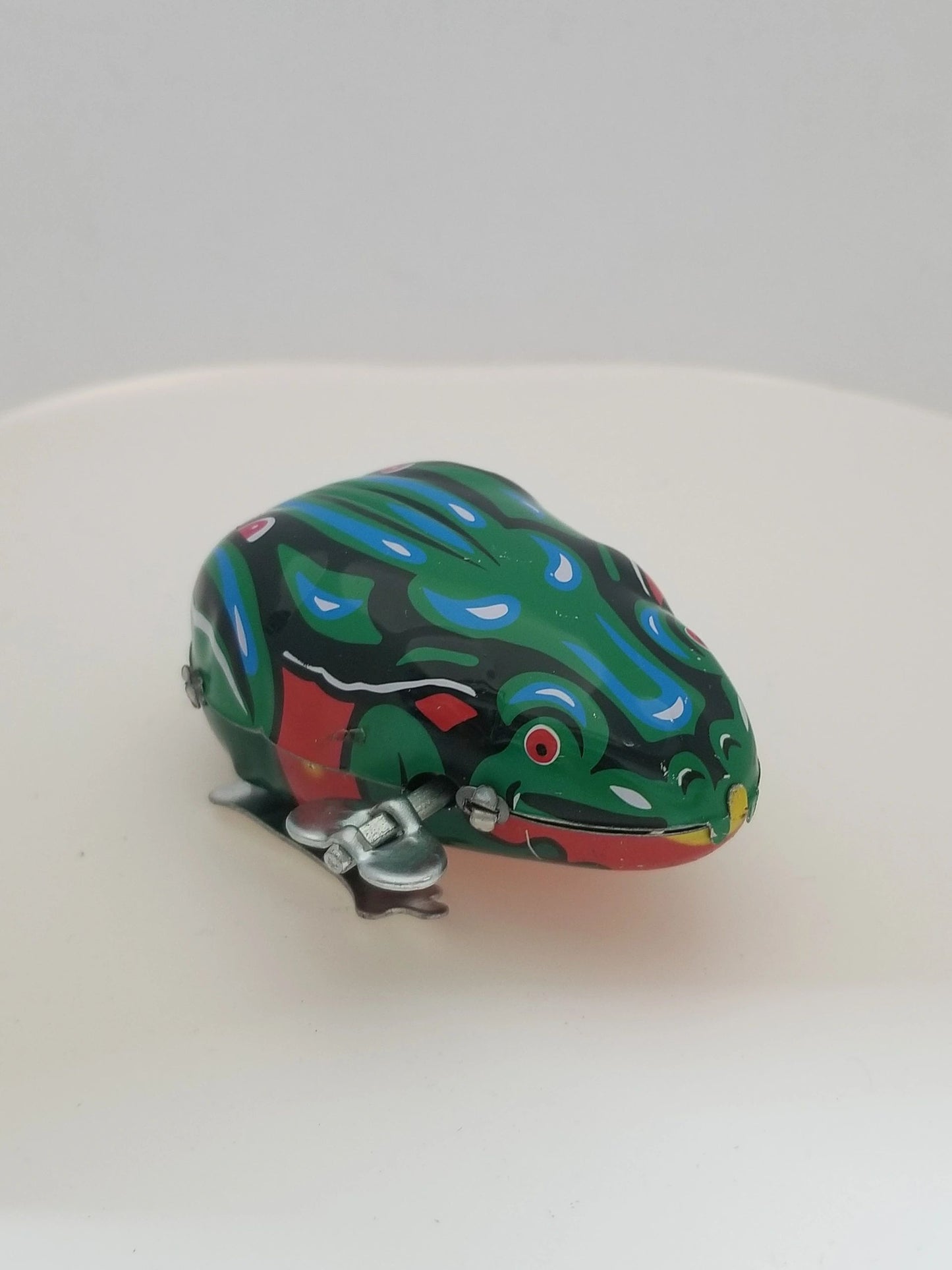 Tin Jumping Frog Wind-up Collector's Toy