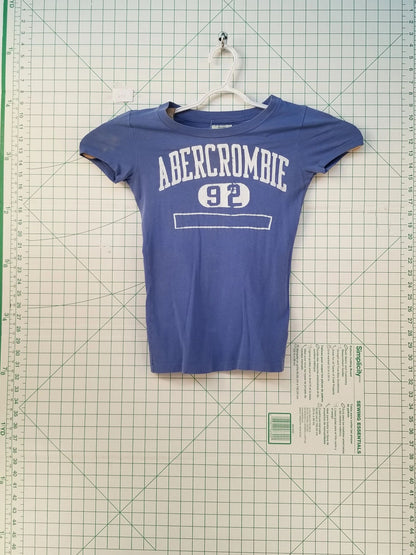 Abercrombie & Fitch Blue Graphic Tee XS