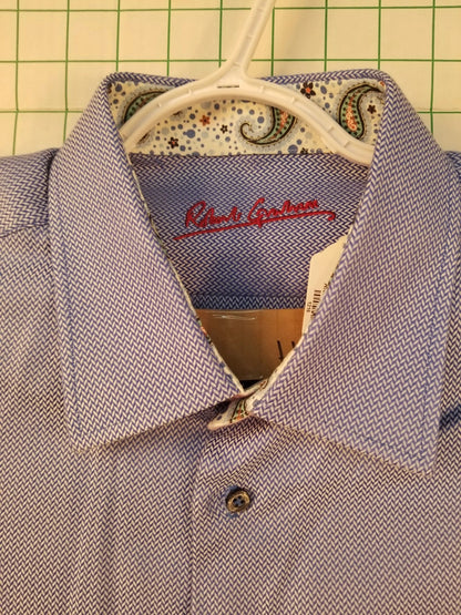 Blue Button Down XL