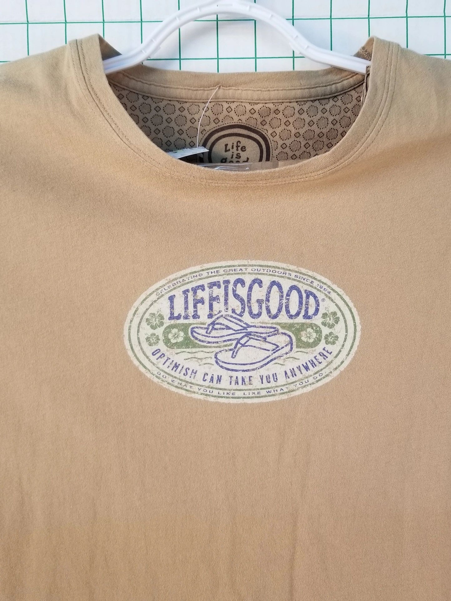 Life Is Good Short Sleeve Graphic Tee M