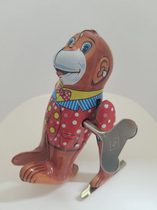Tin "Tumbling Monkey" Wind-up Collector's Toy