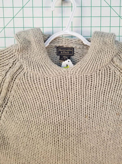Abercrombie & Fitch Knit Hooded Sweater