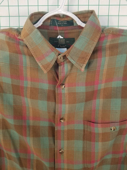 Orvis Plaid Button Down Shirt