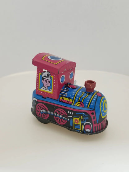 Tin Train Wind-up Collector's Toy