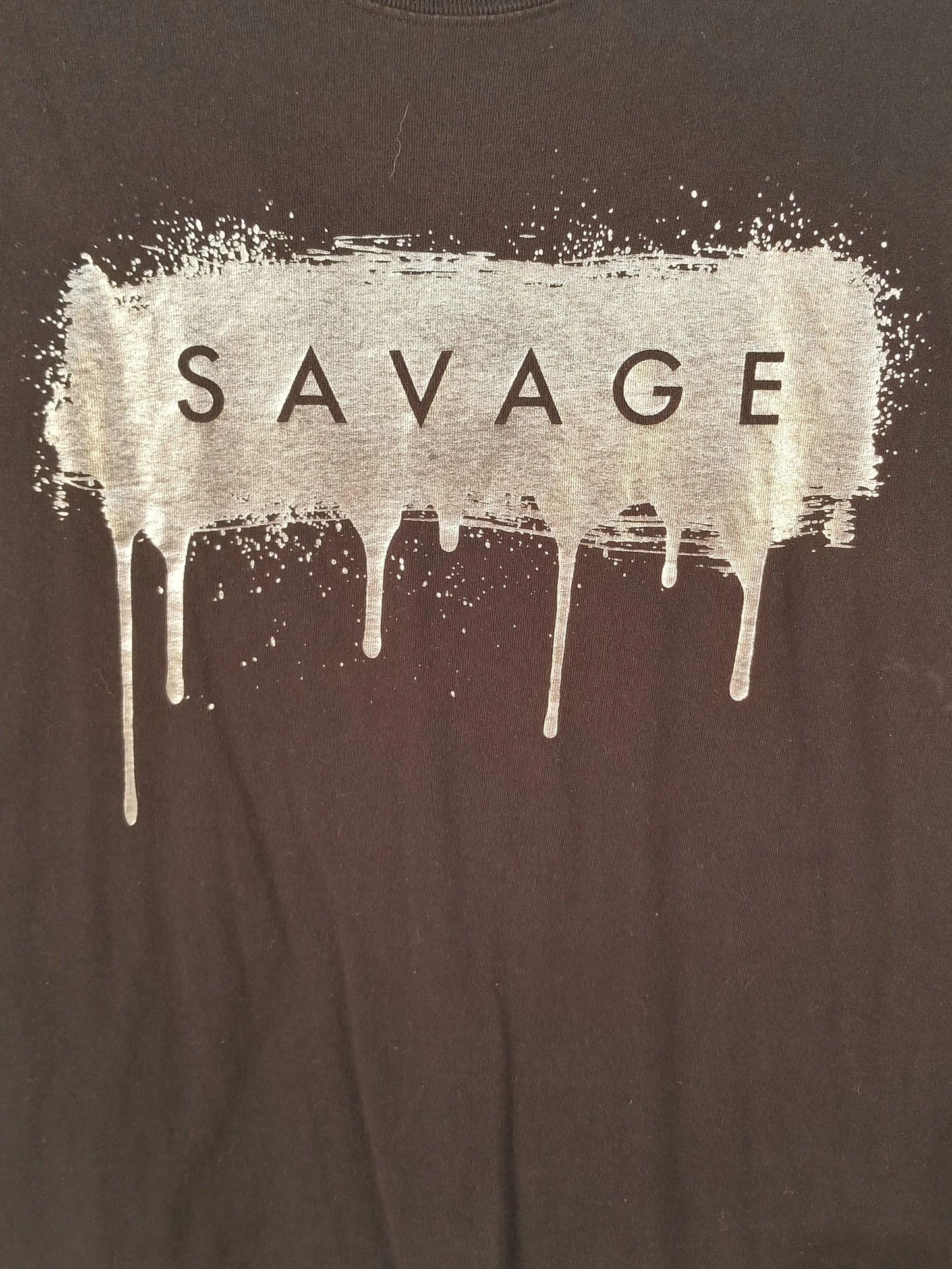 Savage Graphic Tee Black XL