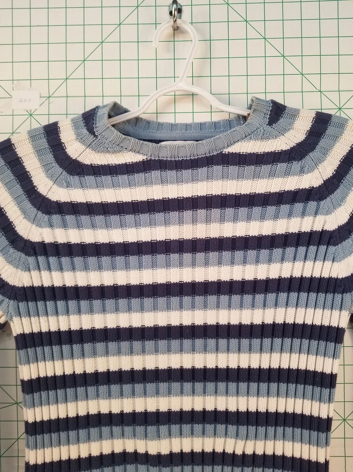 Tommy Hilfiger Blue Striped Sweater XL