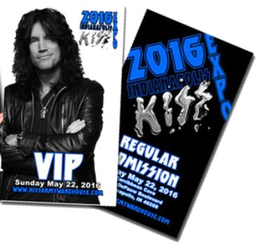 2016 Indianapolis KISS Expo Ticket Set