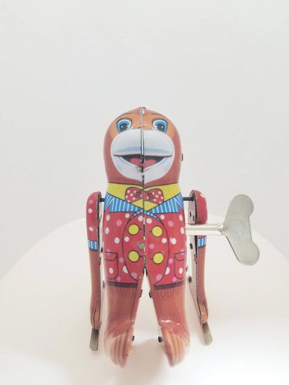 Tin "Tumbling Monkey" Wind-up Collector's Toy