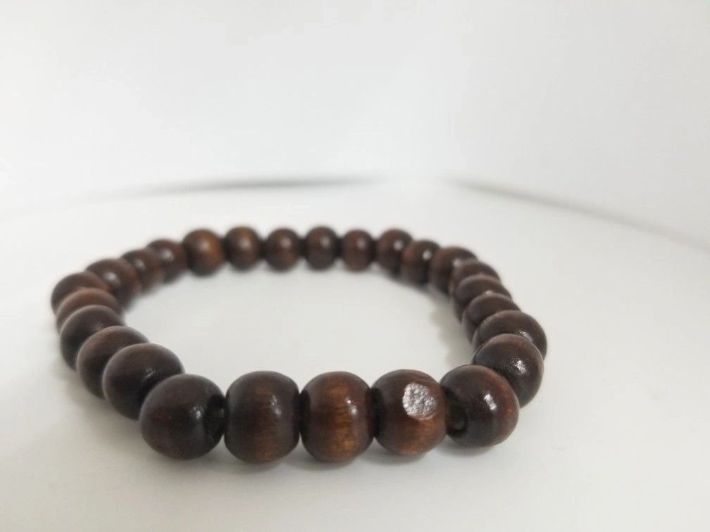 Wooden Bead Bracelet