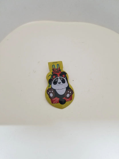 Tin Yellow Clicker Panda Toy