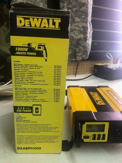 Dewalt 1000W Power Inverter