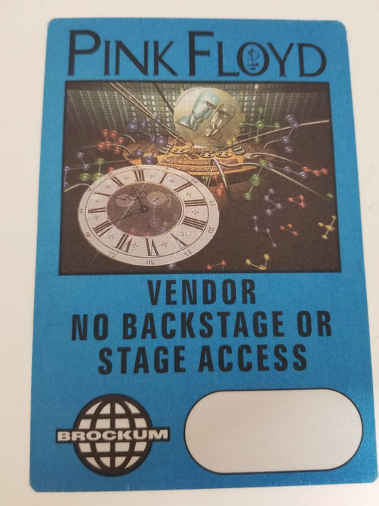 Pink Floyd Backstage Pass