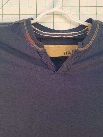 Guess USA Button V-Neck Tee
