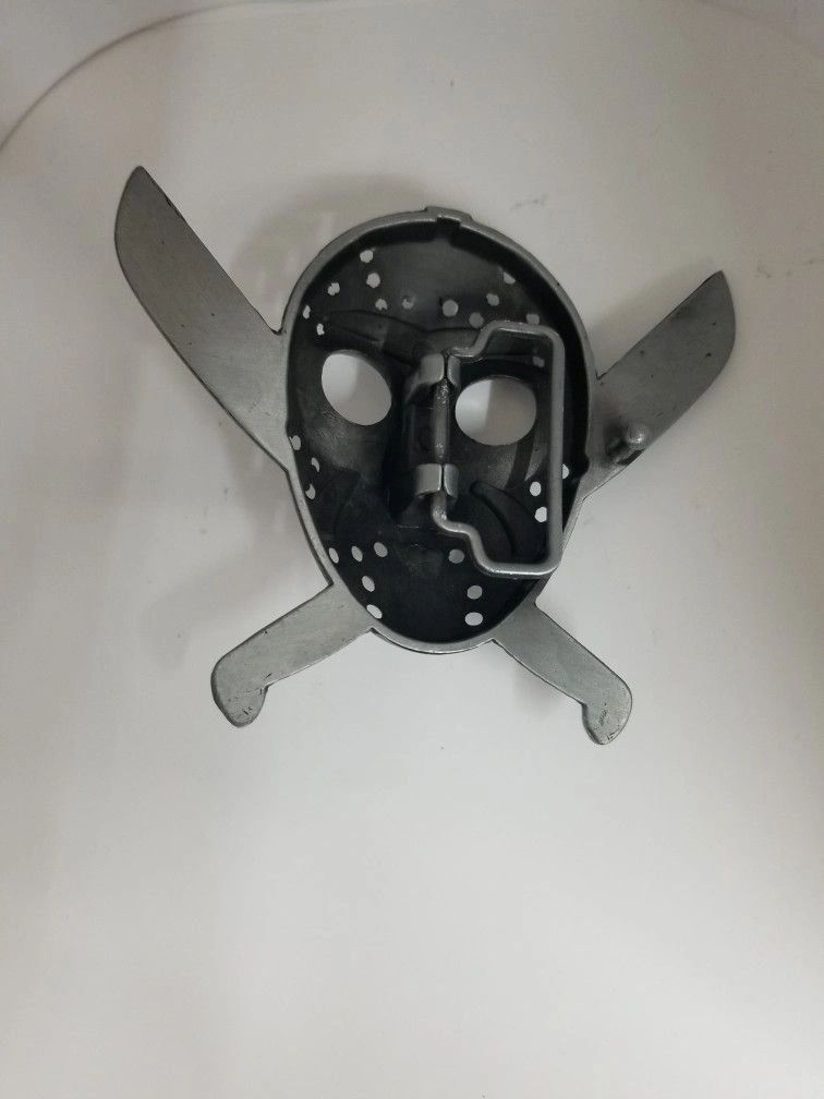 Friday The 13th Jason Mask Belt Buckle