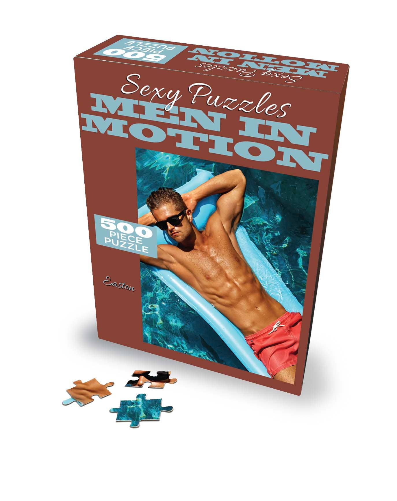 Little Genie Productions - ***SALE*** Men in Motion Sexy Puzzle - Easton