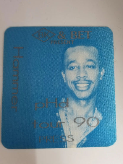 MC Hammer "PHD Tour '90" Backstage Pass