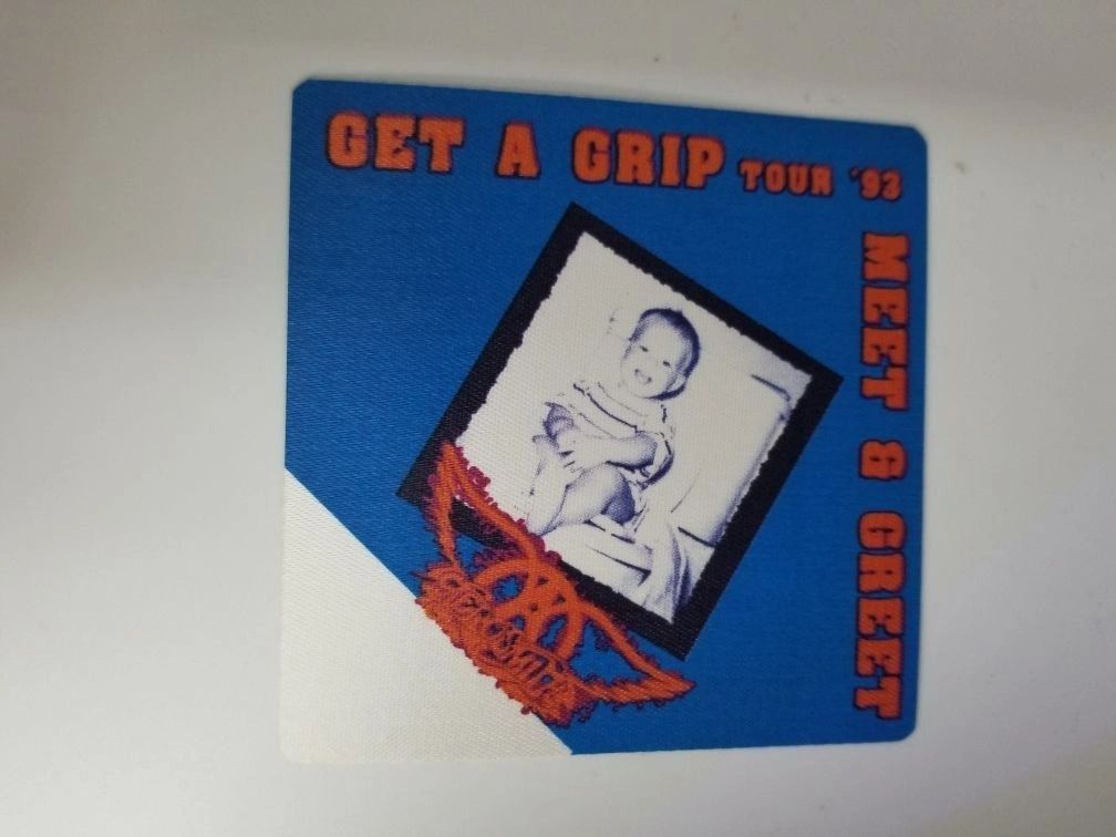 Aerosmith Get A Grip Tour 93 Backstage Pass