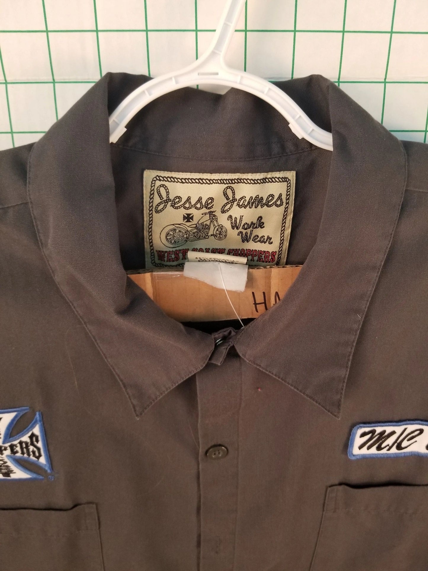 Jesse James Work Wear Embroidered Shirt